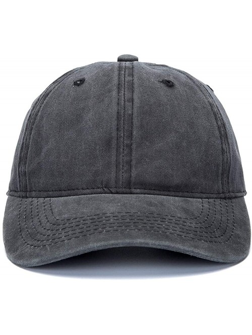 Baseball Caps Custom Embroidered Cowboy Hat Personalized Adjustable Cowboy Cap Add Your Text - Dark Gray - CQ18H9CQ46U $19.80