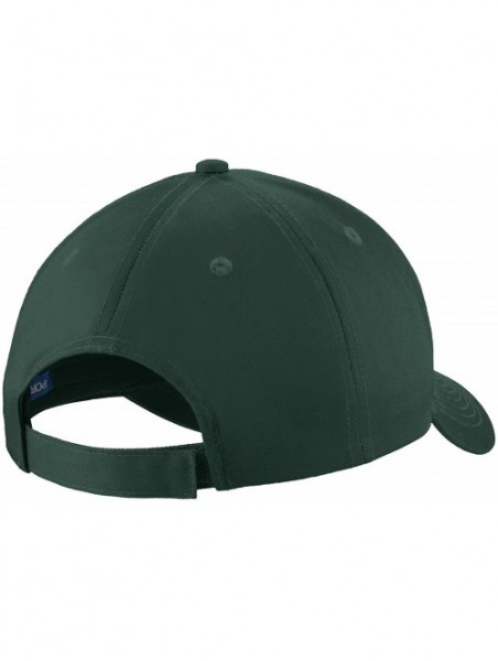 Baseball Caps Men's Uniforming Twill Cap - Dark Green - CK17YTS8ZYT $11.04