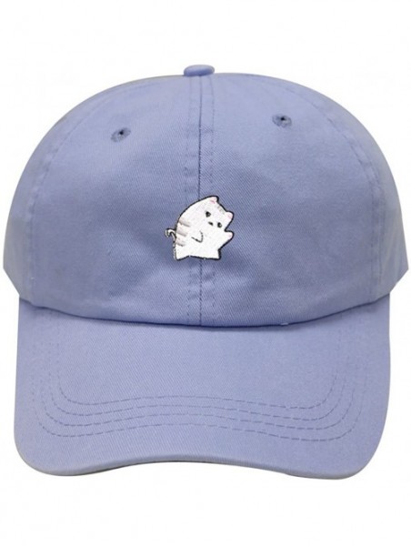 Baseball Caps Cute Cat Cotton Baseball Dad Cap - Sky - C5182HARESE $13.69