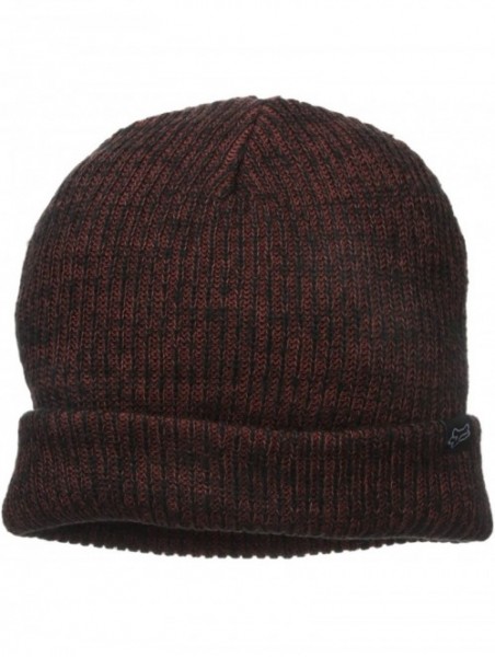 Skullies & Beanies Men's Footer Beanie - Rust - C811AXZBYWL $24.98