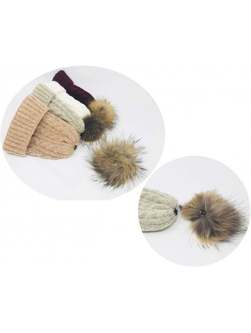 Skullies & Beanies knife Knitted Winter Snowboarding Slouchy - Cream Color - CV18IWMUE50 $19.11