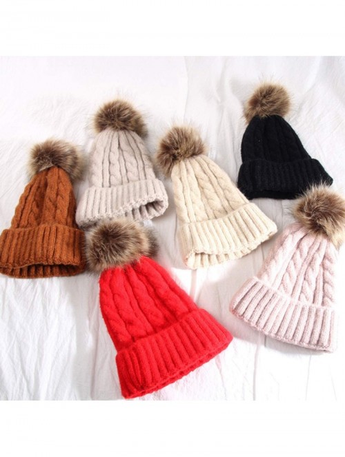 Skullies & Beanies knife Knitted Winter Snowboarding Slouchy - Cream Color - CV18IWMUE50 $19.11