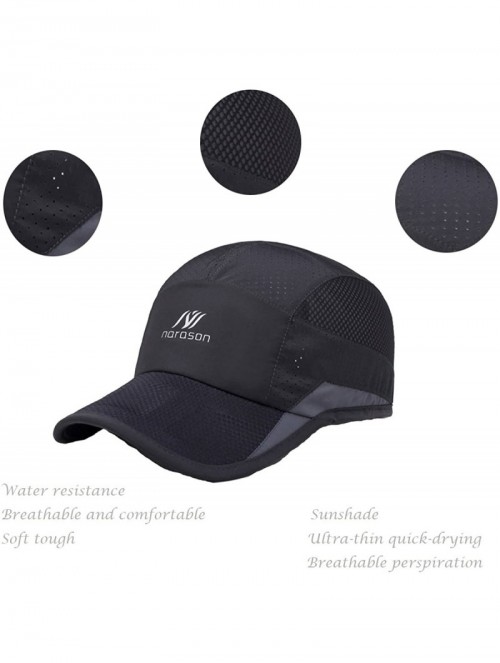 Baseball Caps Unisex Mesh Sport Cap Quick-Drying Outdoor Breathable Sun hat Runner UV Protection 50+ - Deep Gray a - CG17YYTM...