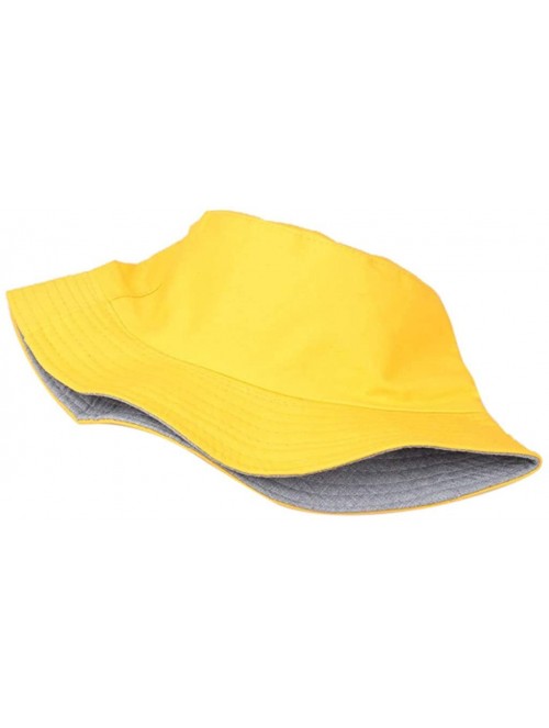 Sun Hats Sun Hat- Women Men Unisex Fisherman Hat Fashion Wild Sun Protection Cap Outdoors - Yellow1 - C818U5QCZT5 $13.07