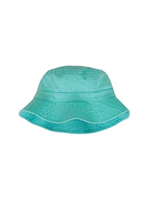 Baseball Caps ACVA101 Vacationer Pigment Dyed Bucket Hat - Seafoam - C81858XSLK6 $22.13