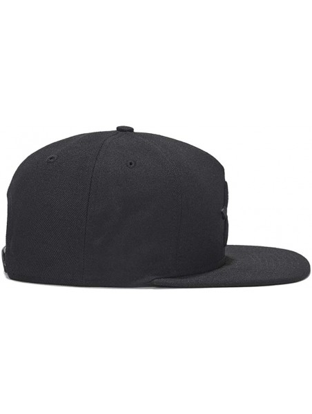 Baseball Caps Snapback Adjustable Baseball Hip Hop Hat 160103 - Black - CJ18HACUIO8 $15.78