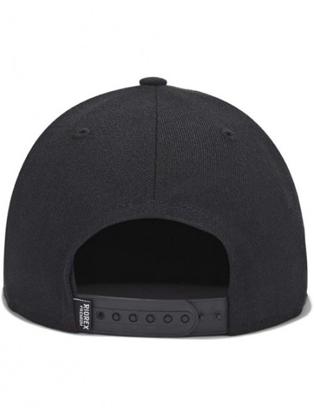 Baseball Caps Snapback Adjustable Baseball Hip Hop Hat 160103 - Black - CJ18HACUIO8 $15.78