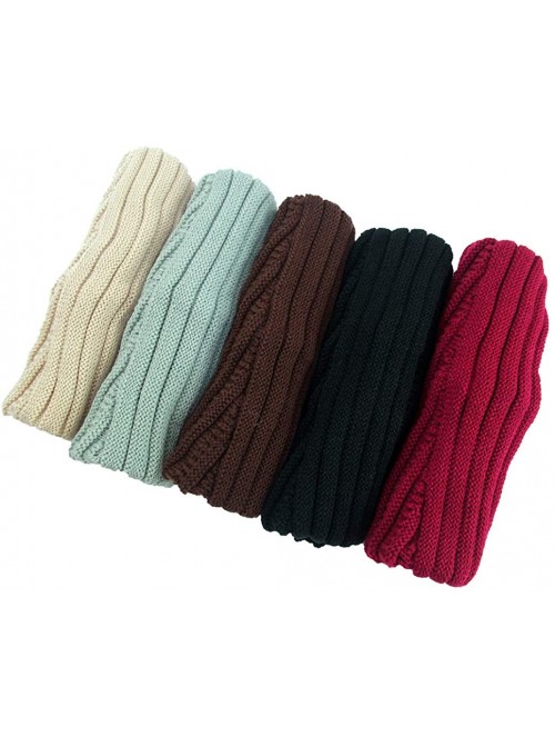 Skullies & Beanies Women Knit Baggy Oversize Slouchy Beanie Hat Soft Winter Beanie Skull Cap - Brown - CH18Z98KK5D $10.32