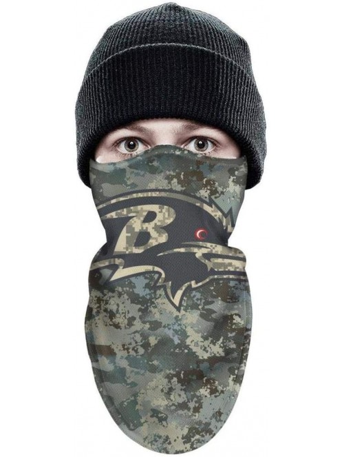Balaclavas Half Balaclava Fleece Winter Warm Camouflage Camo Winter Face Mask for Mens Womens - White-10 - CS18NX0UCIE $16.81