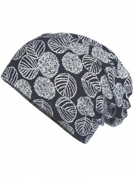 Skullies & Beanies Flower Printed Beanie Women Turban Headband Chemo Cap - 2 Pack Set 18 - CG18WHDSA0K $16.76