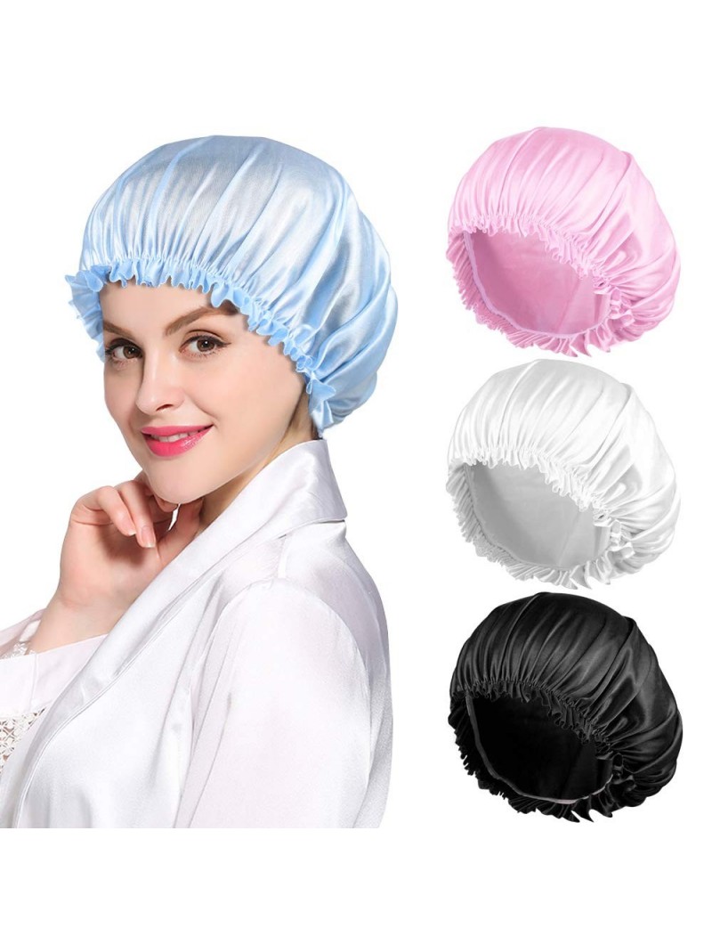 Skullies & Beanies Satin Bonnet Pack for Women Girls (Set 2) - Z-Set 2 - CD18ZE8NQ9U $18.07