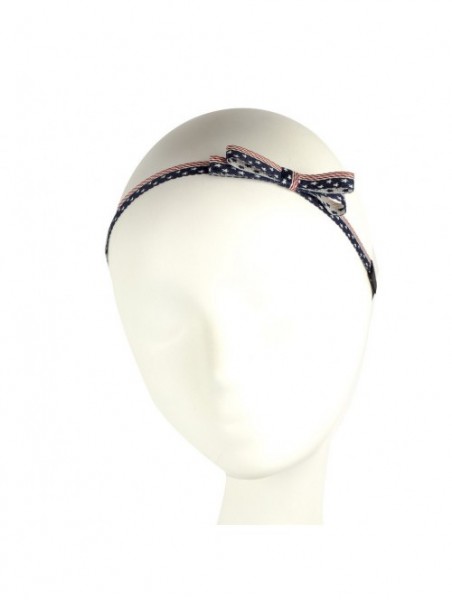 Headbands Red White Blue American Patriotic 4th of July Trio Headband Set - CU182HSXZ3I $14.33