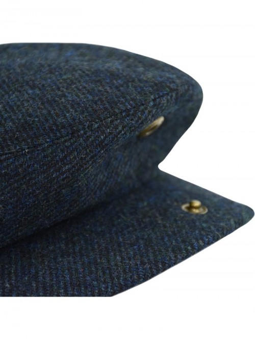 Newsboy Caps Premium Men's Wool Newsboy Cap SnapBrim Thick Winter Ivy Flat Stylish Hat - 3082-navy Herringbone - CF18Y8IZKA6 ...