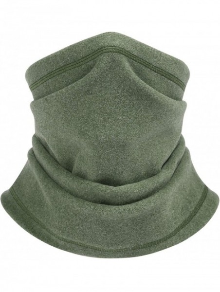 Balaclavas Thermal Warmer Gaiter Winter Motorcycle - Arm Green - CU18ZD4GGH4 $18.25