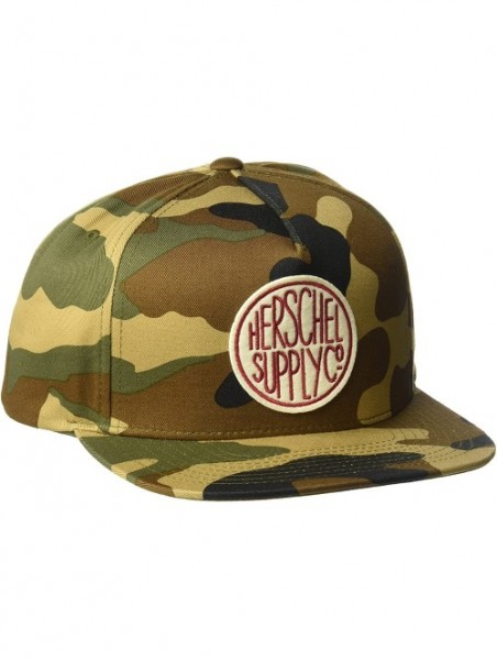 Baseball Caps Supply Co. Men's Scope Stone Wash Wsh Indigo - Woodland Camo - CX12O53DSL7 $34.39