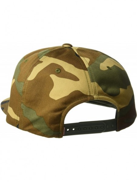 Baseball Caps Supply Co. Men's Scope Stone Wash Wsh Indigo - Woodland Camo - CX12O53DSL7 $34.39