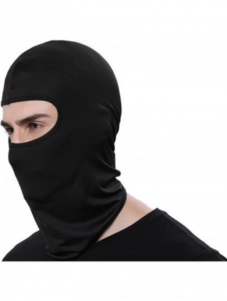 Balaclavas Ski Mask Balaclava Hood Skullies Beanies Outdoor Sports Cycling Hat - Black - CS17YLDAZYL $13.93