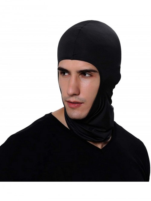 Balaclavas Ski Mask Balaclava Hood Skullies Beanies Outdoor Sports Cycling Hat - Black - CS17YLDAZYL $13.93