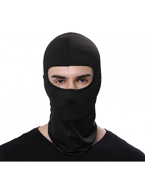 Balaclavas Ski Mask Balaclava Hood Skullies Beanies Outdoor Sports Cycling Hat - Black - CS17YLDAZYL $13.93