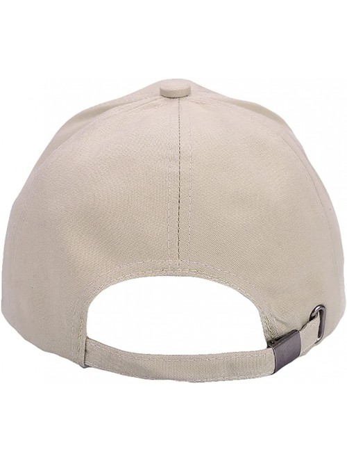 Baseball Caps Unisex Long Brim Baseball Cap Cotton Adjustable Sun Hat Large Visor Anti-UV for Outdoor Sports - Camel2 - CT18E...