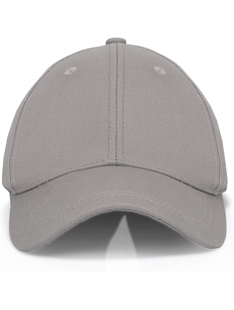 Baseball Caps Ponytail Trucker Hats & Baseball Caps for Women- Adjustable- Sports- Fitness - Baseball Grey - C018QGH7KNR $12.67