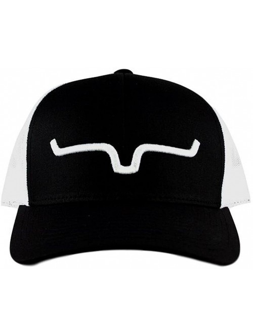 Baseball Caps Men's Weekly Trucker Cap - 600 - Black/White - CG18OXASWRC $39.64