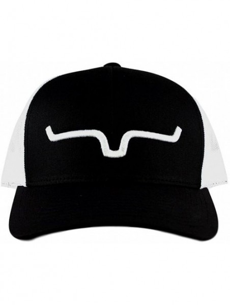 Baseball Caps Men's Weekly Trucker Cap - 600 - Black/White - CG18OXASWRC $39.64