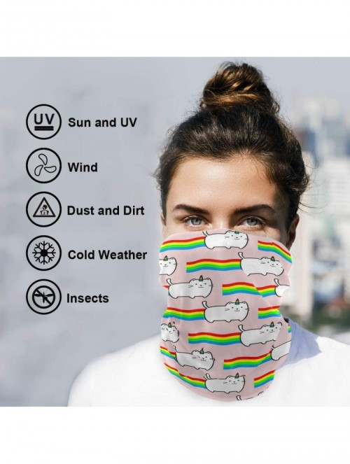 Balaclavas Bandana Face Mask Cover Balaclava Men Women - Galaxy Neck Gaiter Protective Face Covering Seamless Bandanas - CJ19...