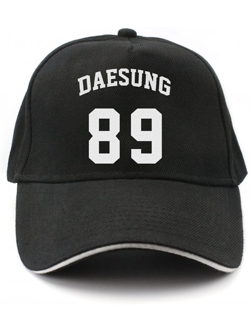 Skullies & Beanies Kpop Bigbang Member Name and Birth Year Number Baseball Cap Fanshion Snapback with lomo Card - Daesung - C...