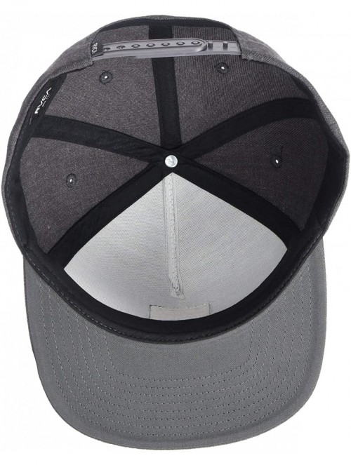 Baseball Caps Va All The Way Snapback Hat - Charcoal Heather - CX18QW6EZSN $42.14