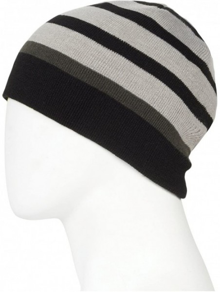 Skullies & Beanies Men's Switch Reversible Beanie - One-Size - Black - CQ180RWSX9A $18.47