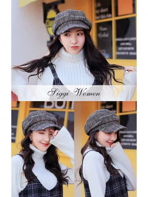 Newsboy Caps 2019 New Womens Visor Beret Newsboy Hat Cap for Ladies Merino Wool - 99952_army Green - C218Y63RETU $18.21