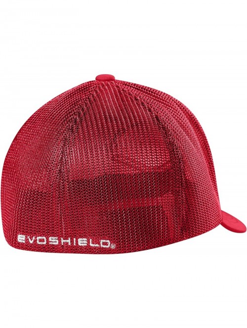 Baseball Caps Xvt Flexfit Baseball Cap - Scarlet/White - CI18X5N667U $30.77