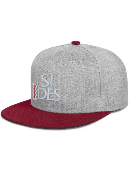 Baseball Caps Unisex St.Ides Logo Hat Adjustable Fitted Dad Baseball Cap Trucker Hat Cowboy Hat - Burgundy-36 - CK18W3AKR6L $...