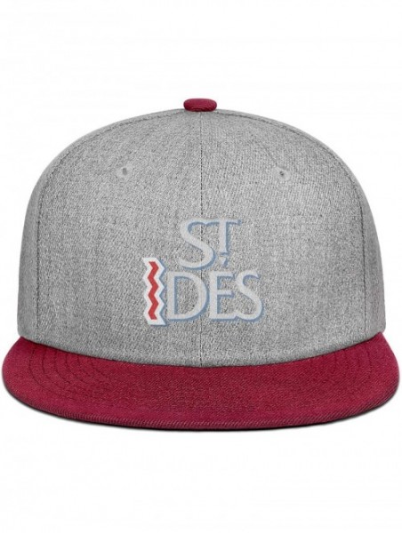 Baseball Caps Unisex St.Ides Logo Hat Adjustable Fitted Dad Baseball Cap Trucker Hat Cowboy Hat - Burgundy-36 - CK18W3AKR6L $...