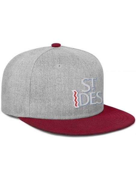 Baseball Caps Unisex St.Ides Logo Hat Adjustable Fitted Dad Baseball Cap Trucker Hat Cowboy Hat - Burgundy-36 - CK18W3AKR6L $...