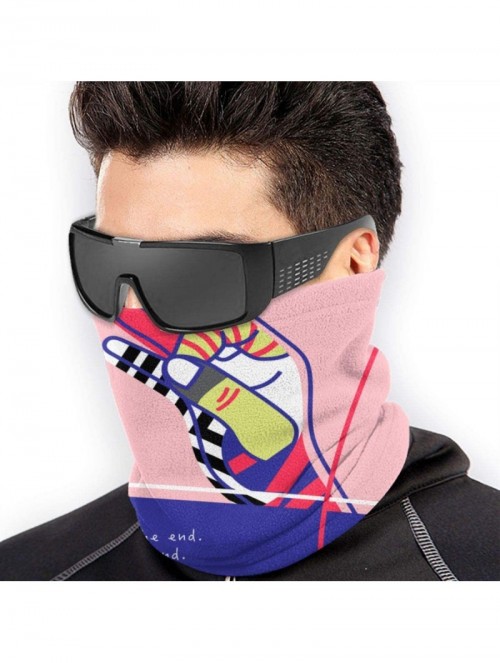 Balaclavas Face Mask 3D Seamless Half Face Bandanas Balaclava - Style 13 - C4197T90U5K $19.32