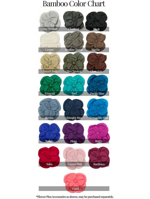 Headbands So Simple Scarf - Pre Tied Head Scarf for Women in Soft Bamboo - Cancer & Chemo Patients - CZ12O6QK5GS $43.14