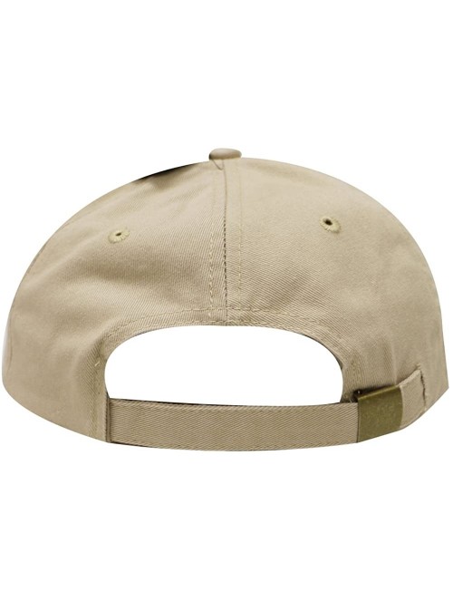 Baseball Caps Cherry Blossom Cotton Baseball Cap - Khaki - CW18339GH65 $17.57