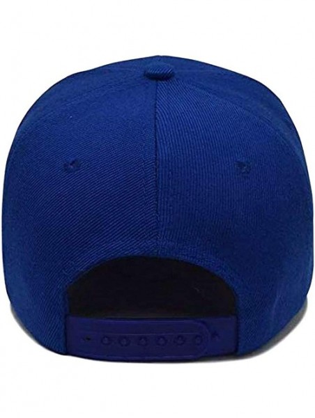 Baseball Caps American Patriotic Adjustable Embroidered Baseball - Blue - CT194560A3A $12.63