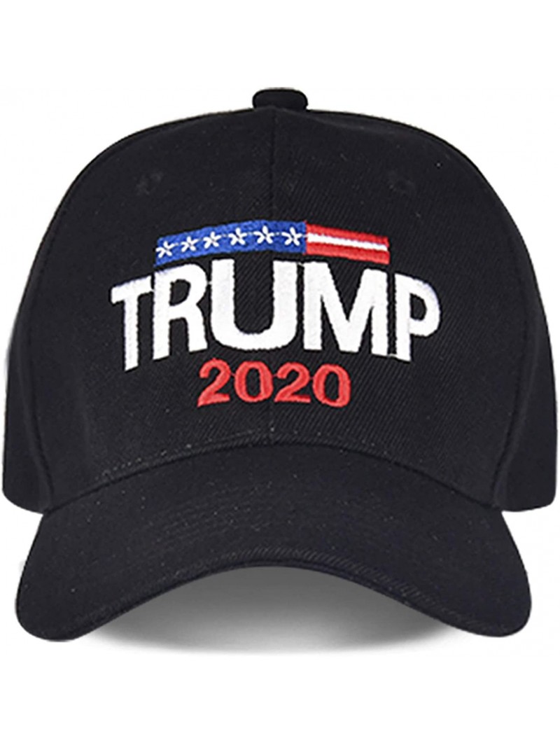 Baseball Caps Donald Trump 2020 Hat Keep America Great Embroidered MAGA USA Adjustable Baseball Cap - I-black - CY18S392KM9 $...