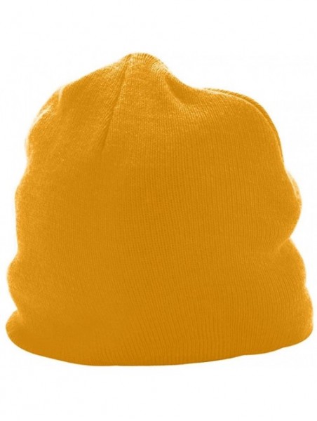 Skullies & Beanies Mens 6815 - Gold - C411RGIAR49 $11.97