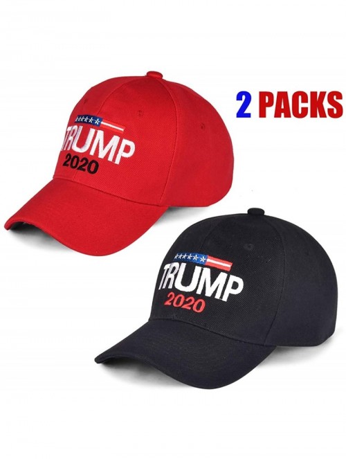 Baseball Caps Donald Trump 2020 Hat Keep America Great Embroidered MAGA USA Adjustable Baseball Cap - I-black - CY18S392KM9 $...