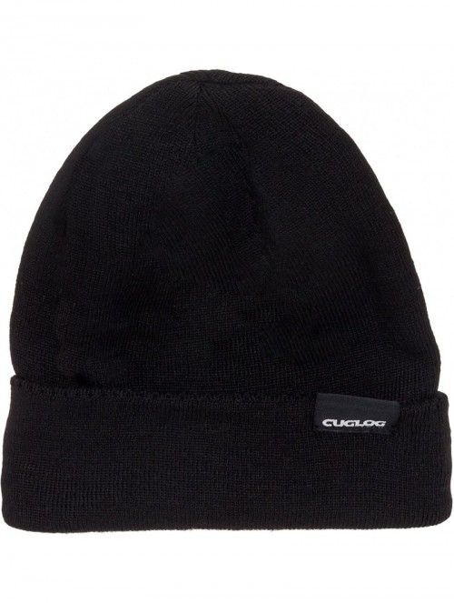 Skullies & Beanies Acrylic Knit Aconcagua Reversible Slouchy Beanie Hat (Black) - C211G87HJN7 $15.81