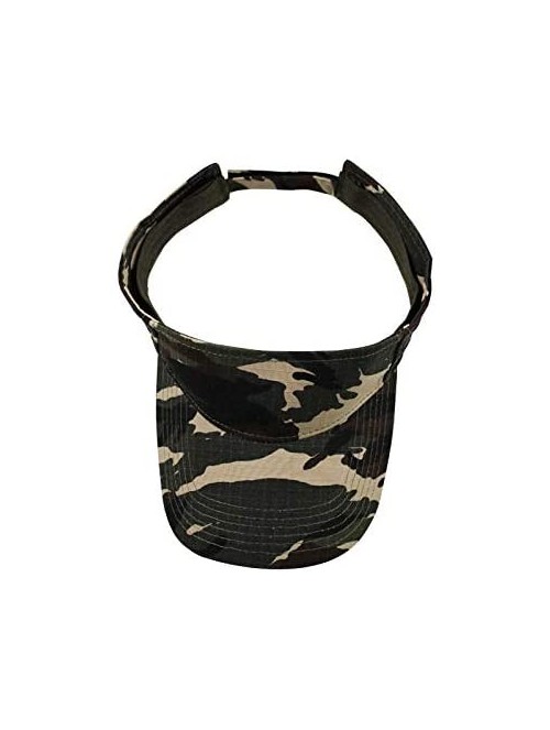 Visors Sports Sun Visor Hats Twill Cotton Ball Caps for Men Women Adults Kids - Camo-3 - CO18YCRE432 $13.76