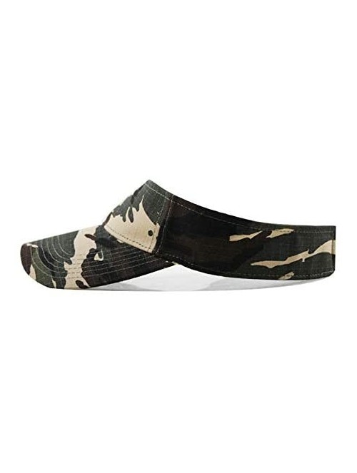 Visors Sports Sun Visor Hats Twill Cotton Ball Caps for Men Women Adults Kids - Camo-3 - CO18YCRE432 $13.76