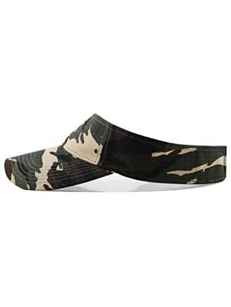 Visors Sports Sun Visor Hats Twill Cotton Ball Caps for Men Women Adults Kids - Camo-3 - CO18YCRE432 $13.76