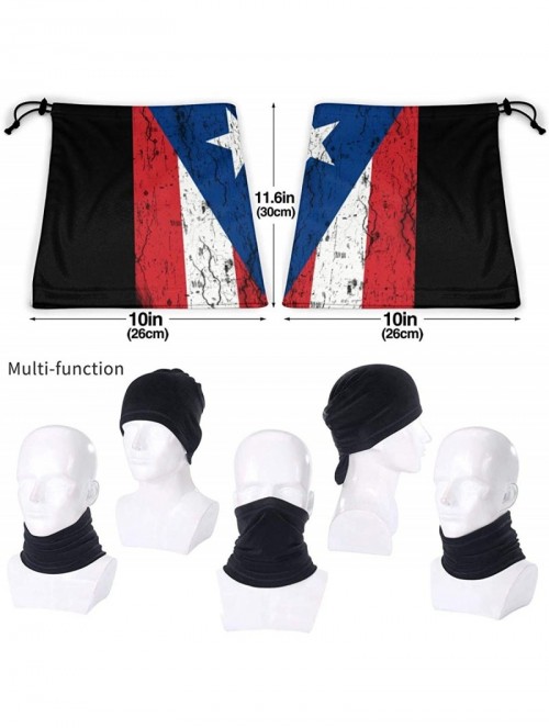 Balaclavas Puerto Rican Swag Face Mask Bandanas Sports & Casual Headwear Seamless Neck Gaiter- Headwrap- Balaclava - C 3 - CQ...