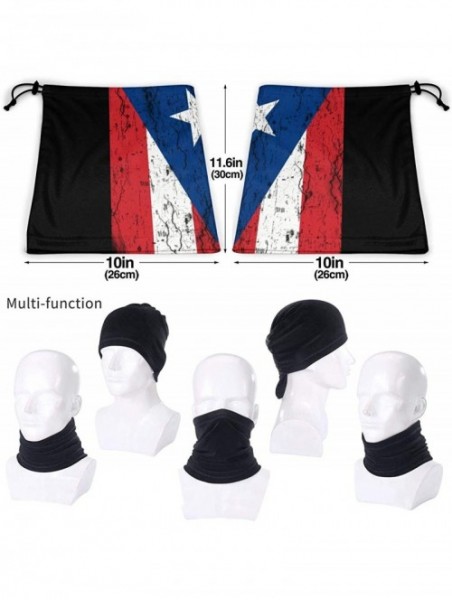 Balaclavas Puerto Rican Swag Face Mask Bandanas Sports & Casual Headwear Seamless Neck Gaiter- Headwrap- Balaclava - C 3 - CQ...