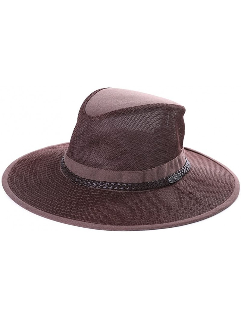 Sun Hats Packable Unisex Fishing Sun Hat Outdoor Safari Panama SPF 50 Travel for Men Women 56-61cm - Coffee_99069 - C118E4TG3...